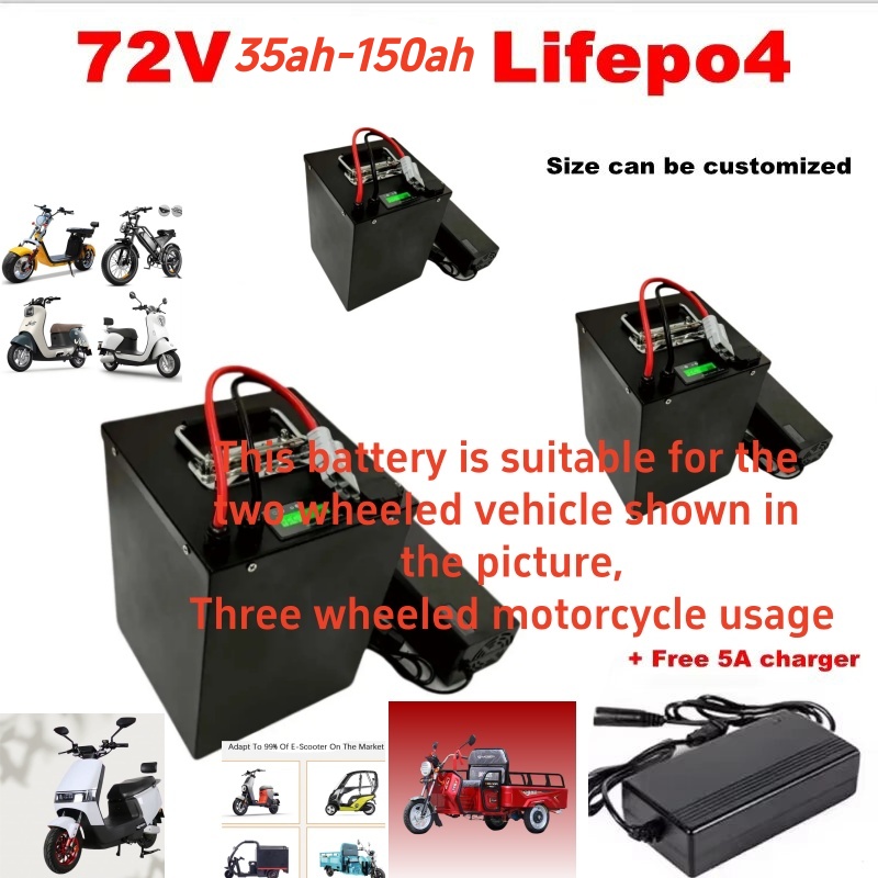 Lifepo4 72V 100Ah Battery Pack Ev - حزمة بطارية ليثيوم Lifepo4 بجهد 72