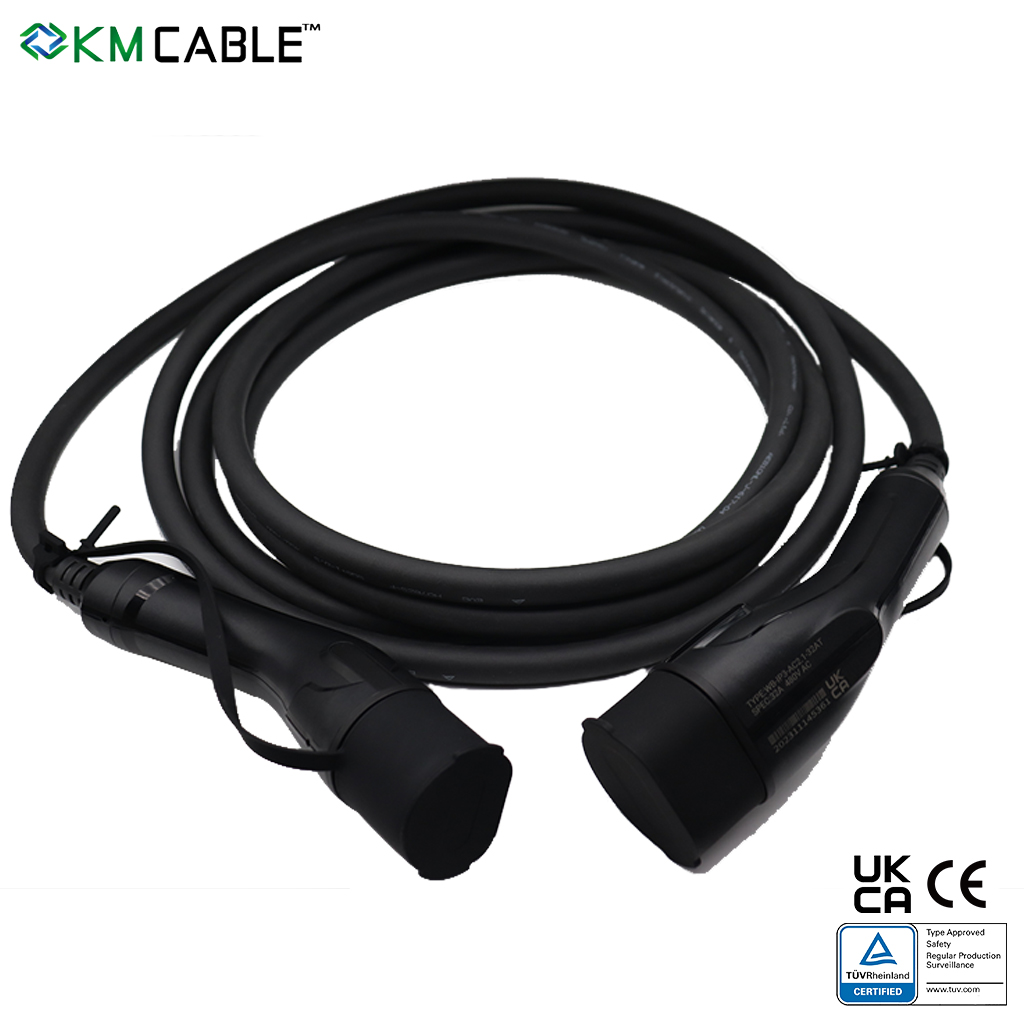 كابل شحن السيارات الكهربائية ب - مراجعة Ev Charger Type 2 22Kw 32A 3 Phase وسعره