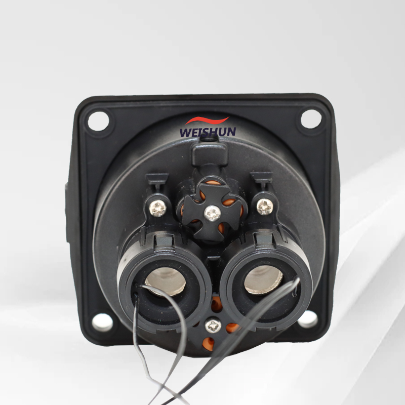 مقبس شحن سيارات كهربائية CHAde - مراجعة Chademo Inlet Socket 125A Ev وسعره