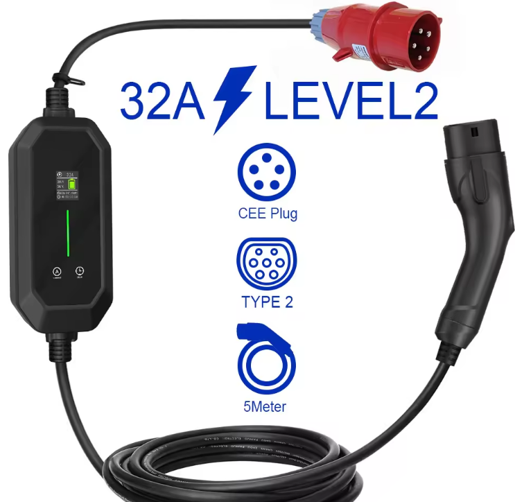 TARY 32a 3phase 22kw Gb/t إلى  - مراجعة Ev Charger Type 2 22Kw 32A 3 Phase وسعره