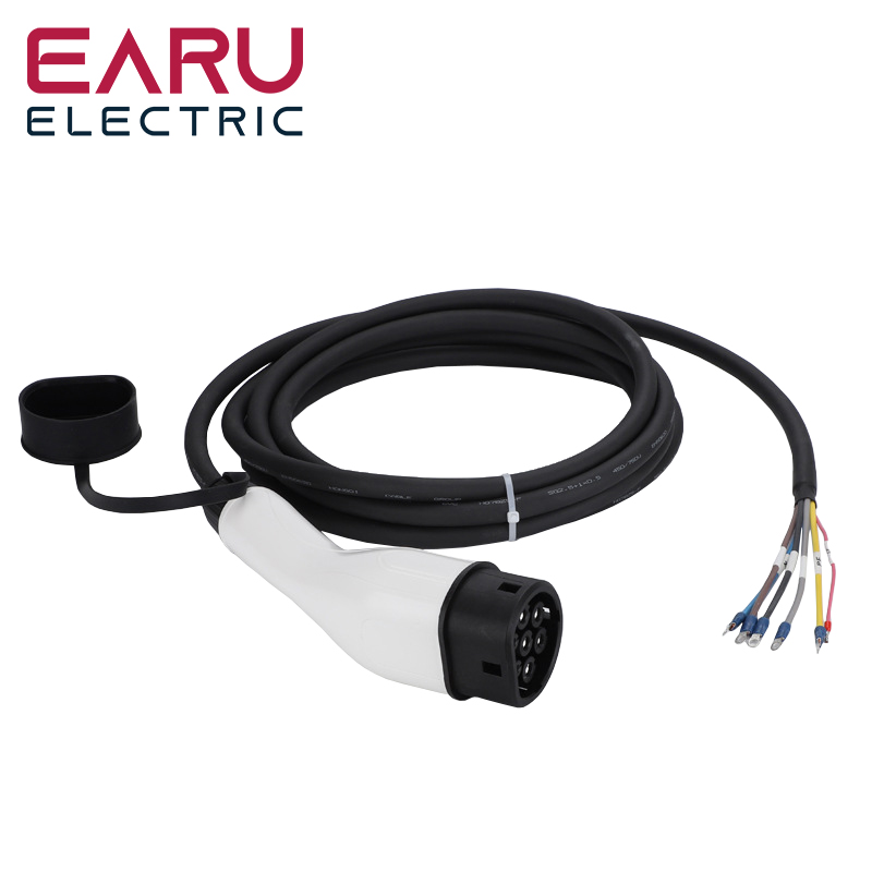 قابس شاحن سيارات كهربائي مع كا - مراجعة Ev Charger Type 2 22Kw 32A 3 Phase وسعره