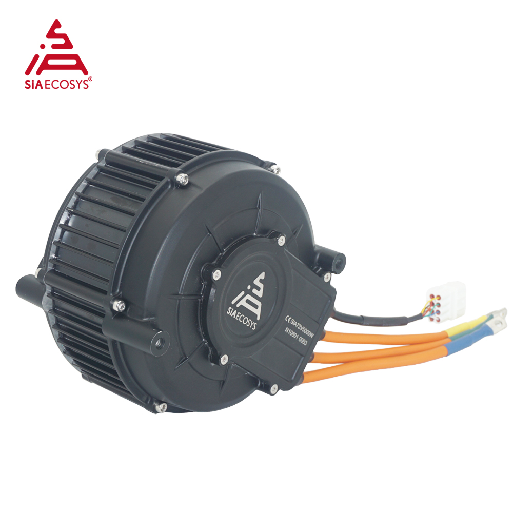 مجموعة محرك QSMOTOR QS165 V2 ب - مراجعة Mid Drive Motor Kit 72V 5000W وسعره
