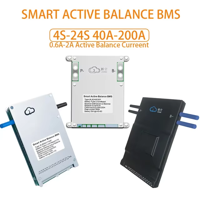 الصين الأسهم الذكية BMS 1A/2A  - مراجعة Smart Bms 24S 200A Bluetooth Lifepo4 وسعره